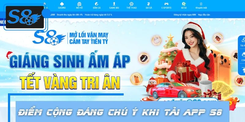Những điểm cộng đáng chú ý khi tải app S8