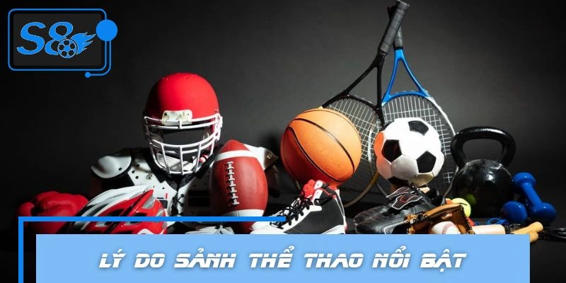 Điểm nổi bật khi trải nghiệm sảnh thể thao S8